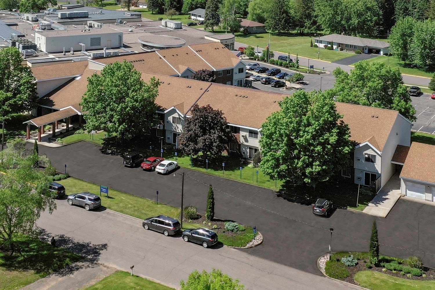 Dove Healthcare - Barron Assisted Living aerial photo