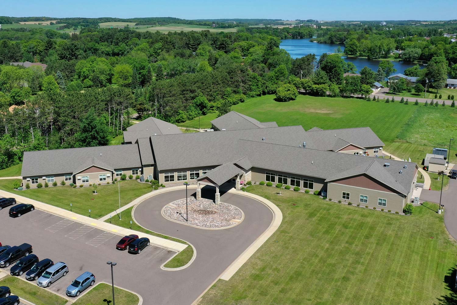 Dove Healthcare - Bloomer aerial photo