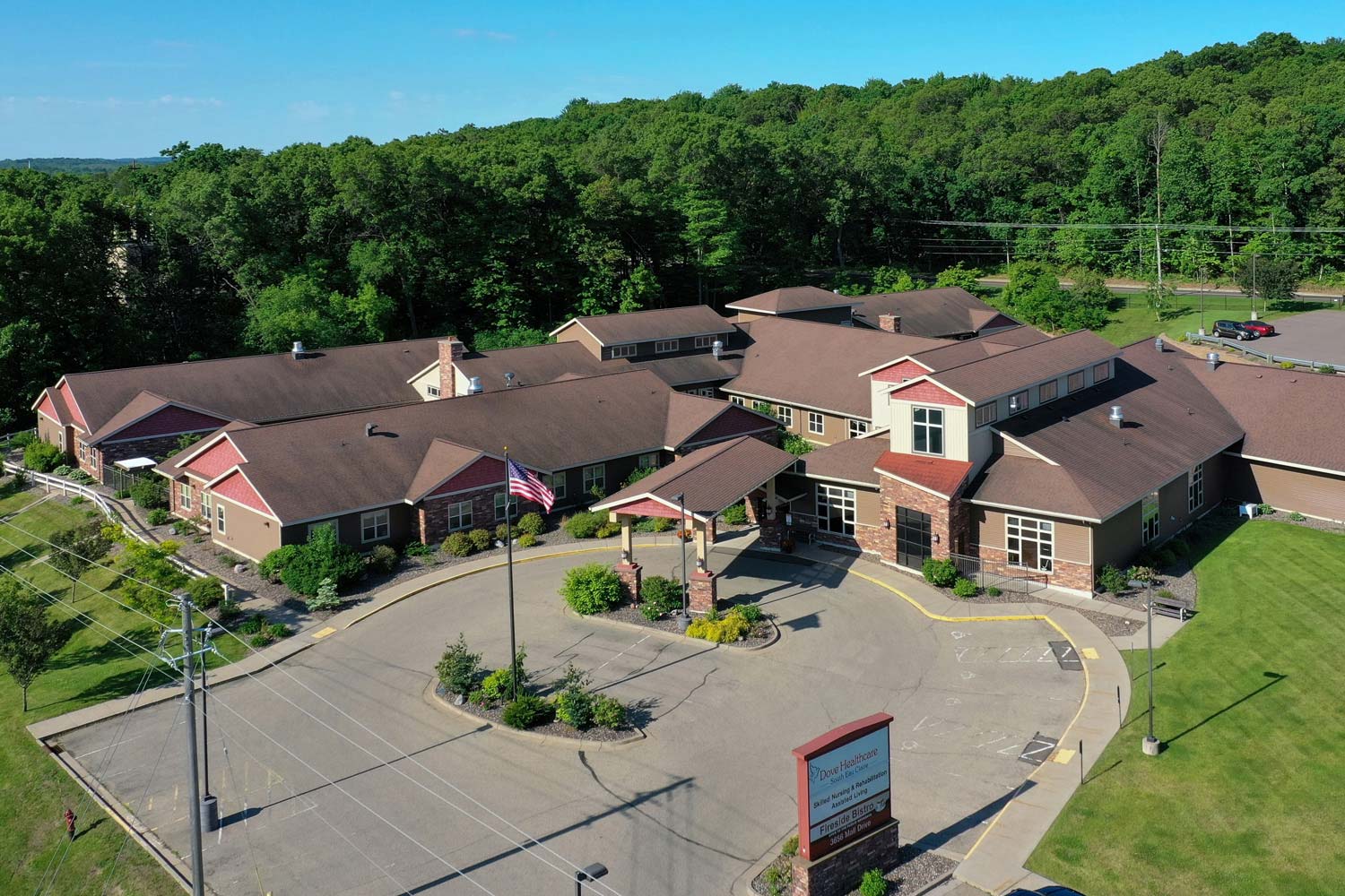 Dove Healthcare - South Assisted Living aerial photo