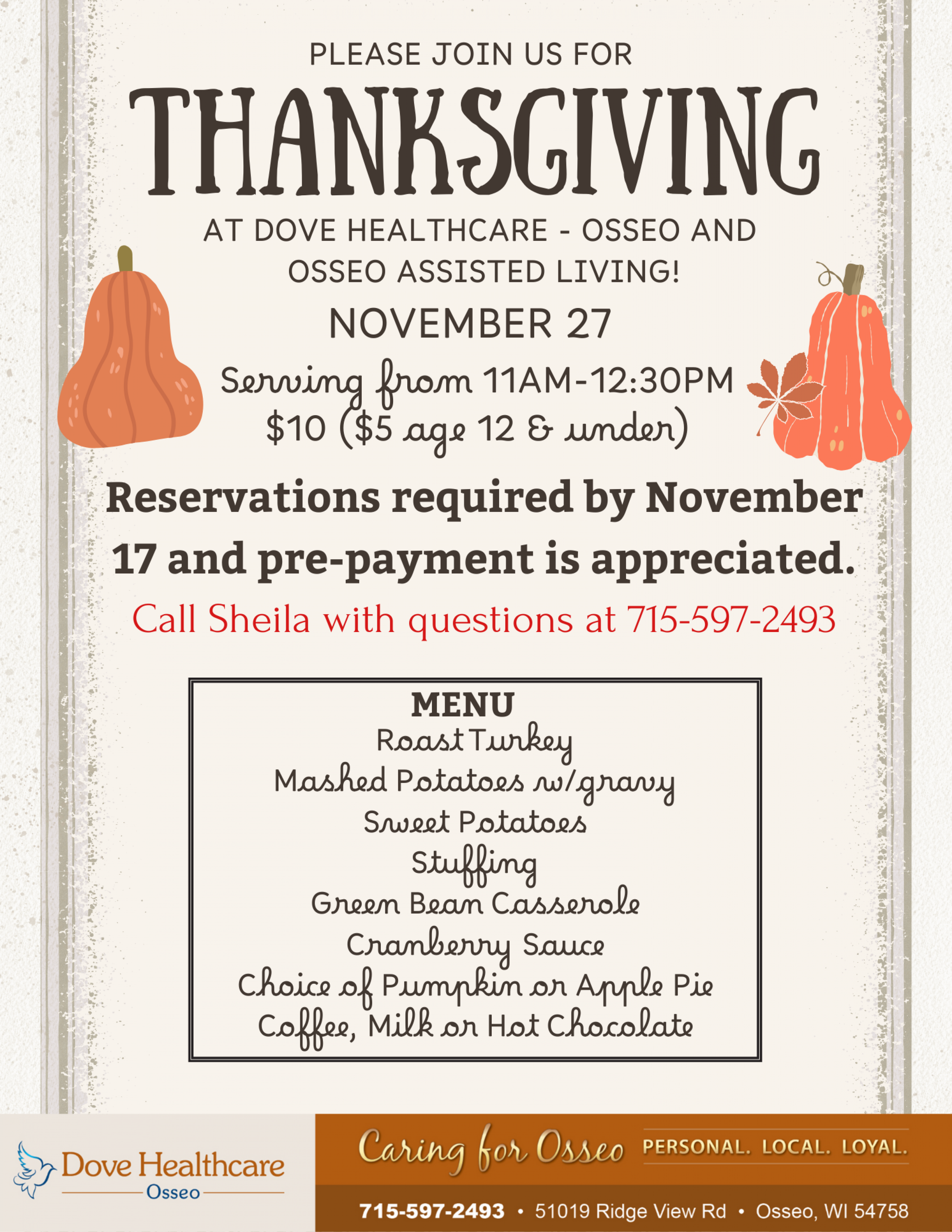 Thanksgiving in Osseo