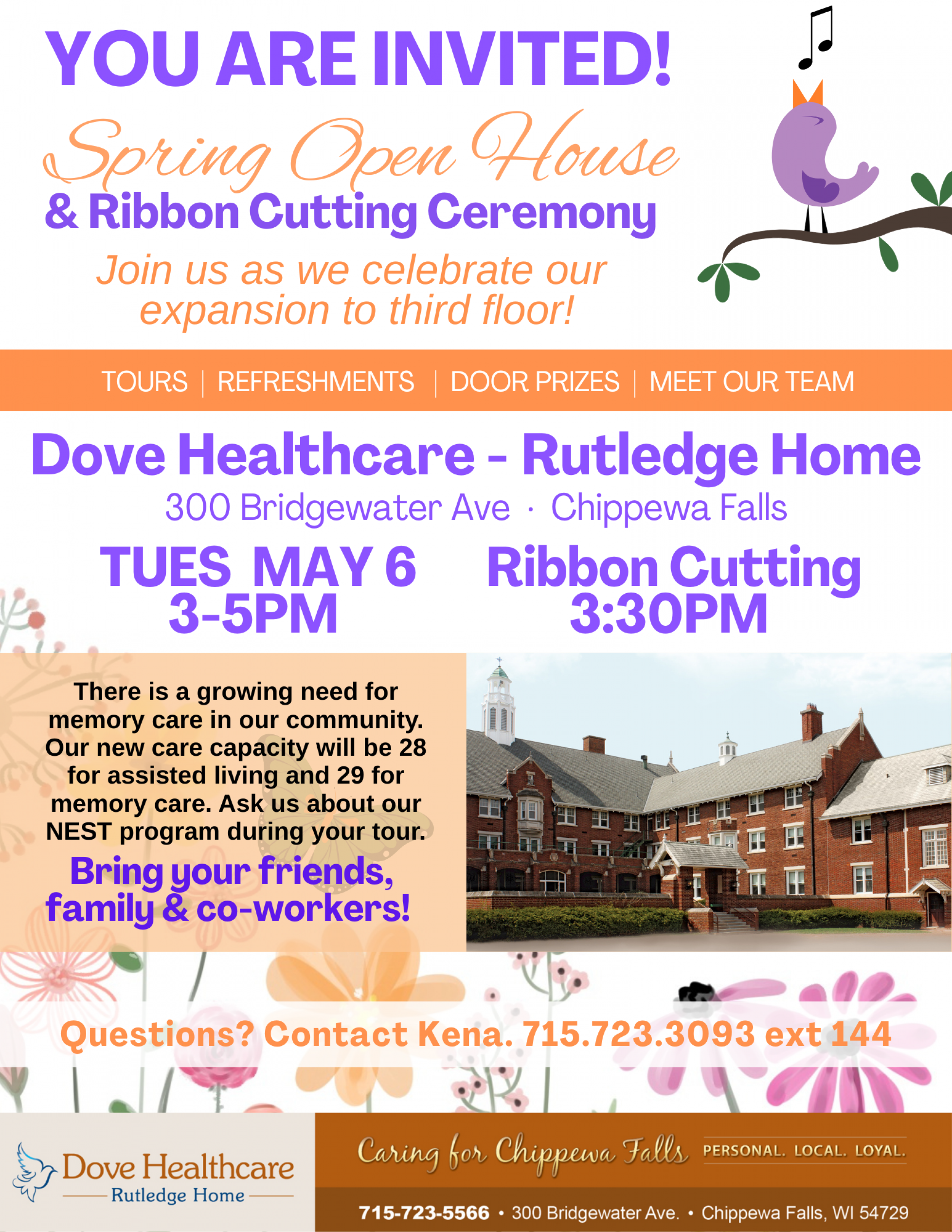 Spring Open House with Ribbon Cutting in Chippewa Falls