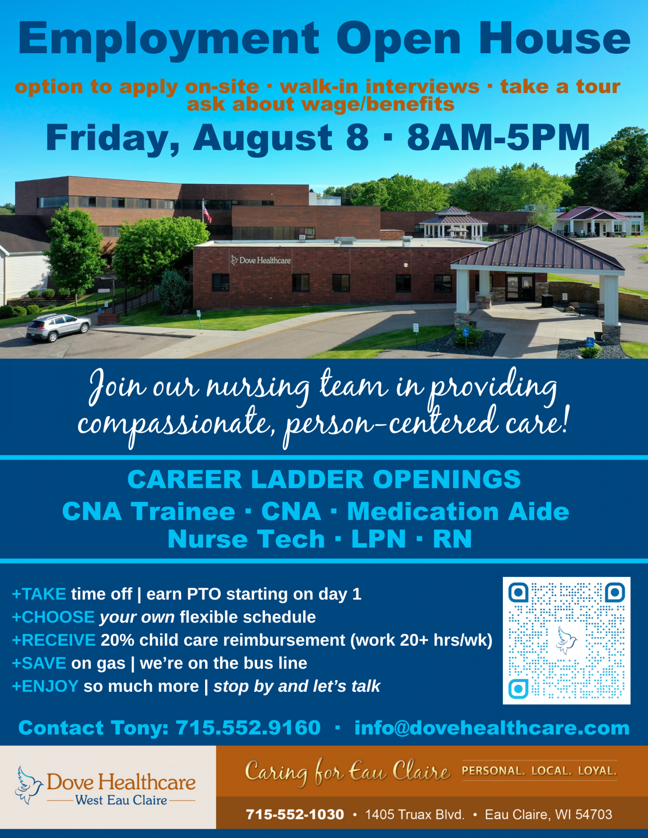 Employment Open House in Eau Claire