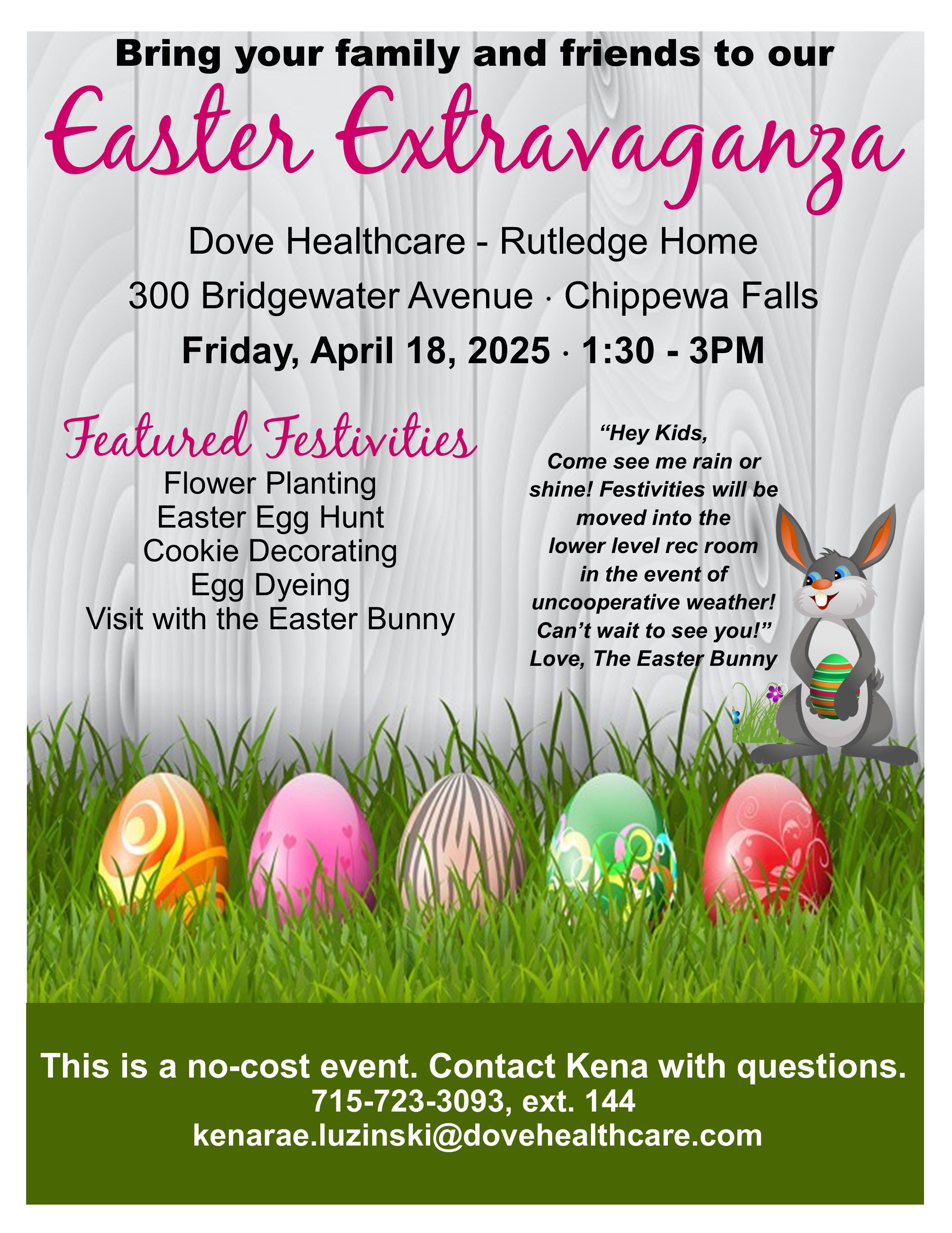 Easter Extravaganza in Chippewa Falls!