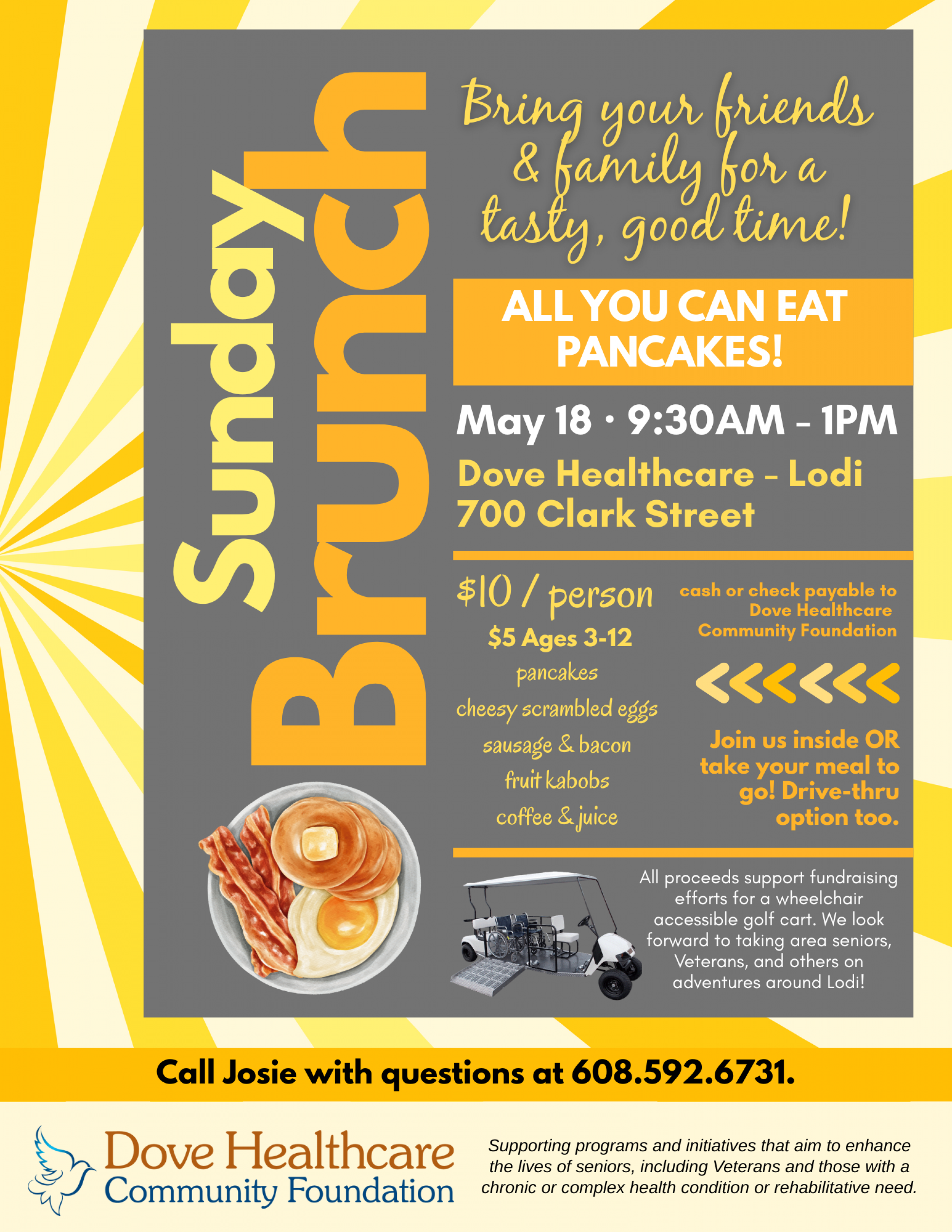 Sunday Brunch for a Cause in Lodi