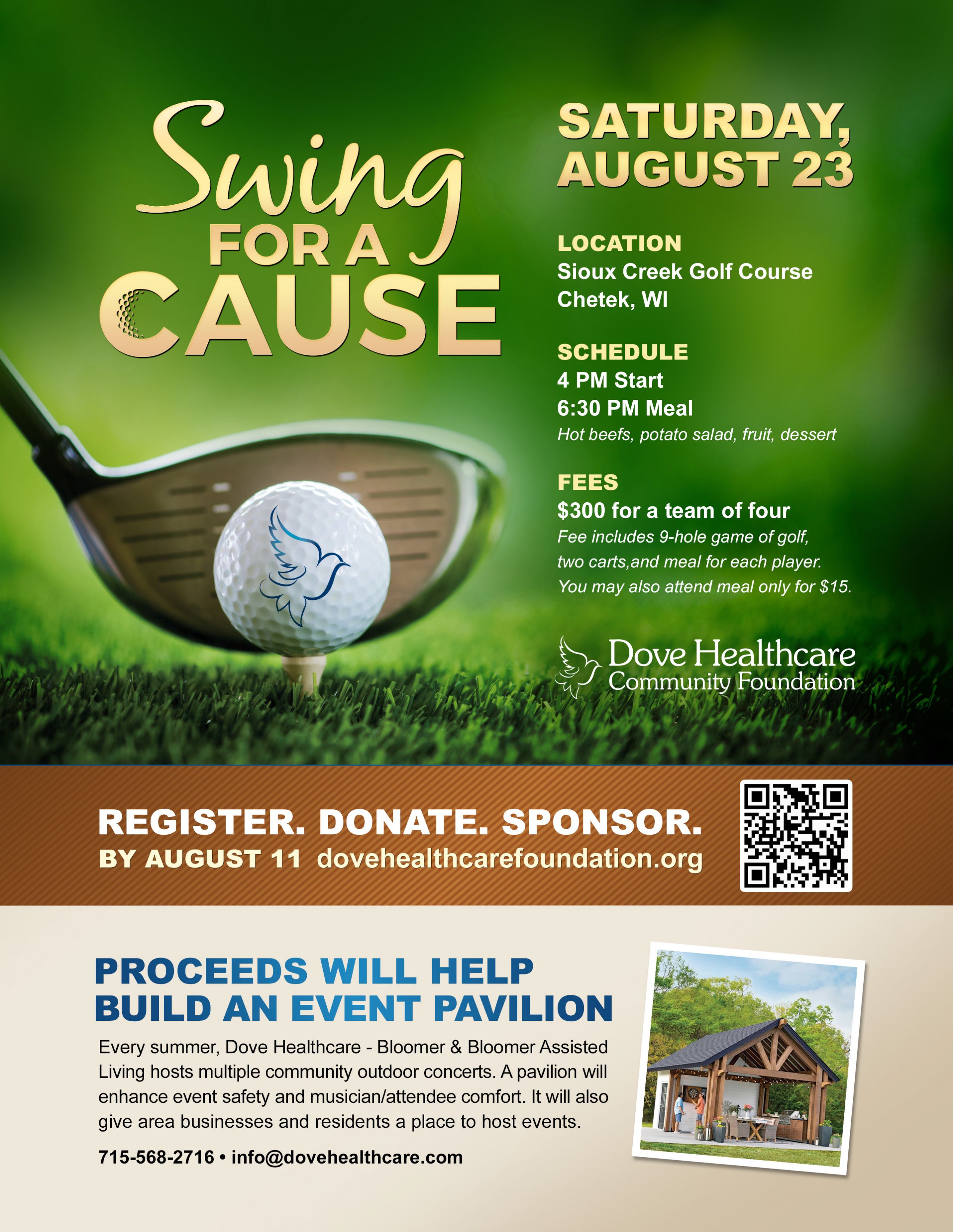 Swing for a Cause in Chetek, WI