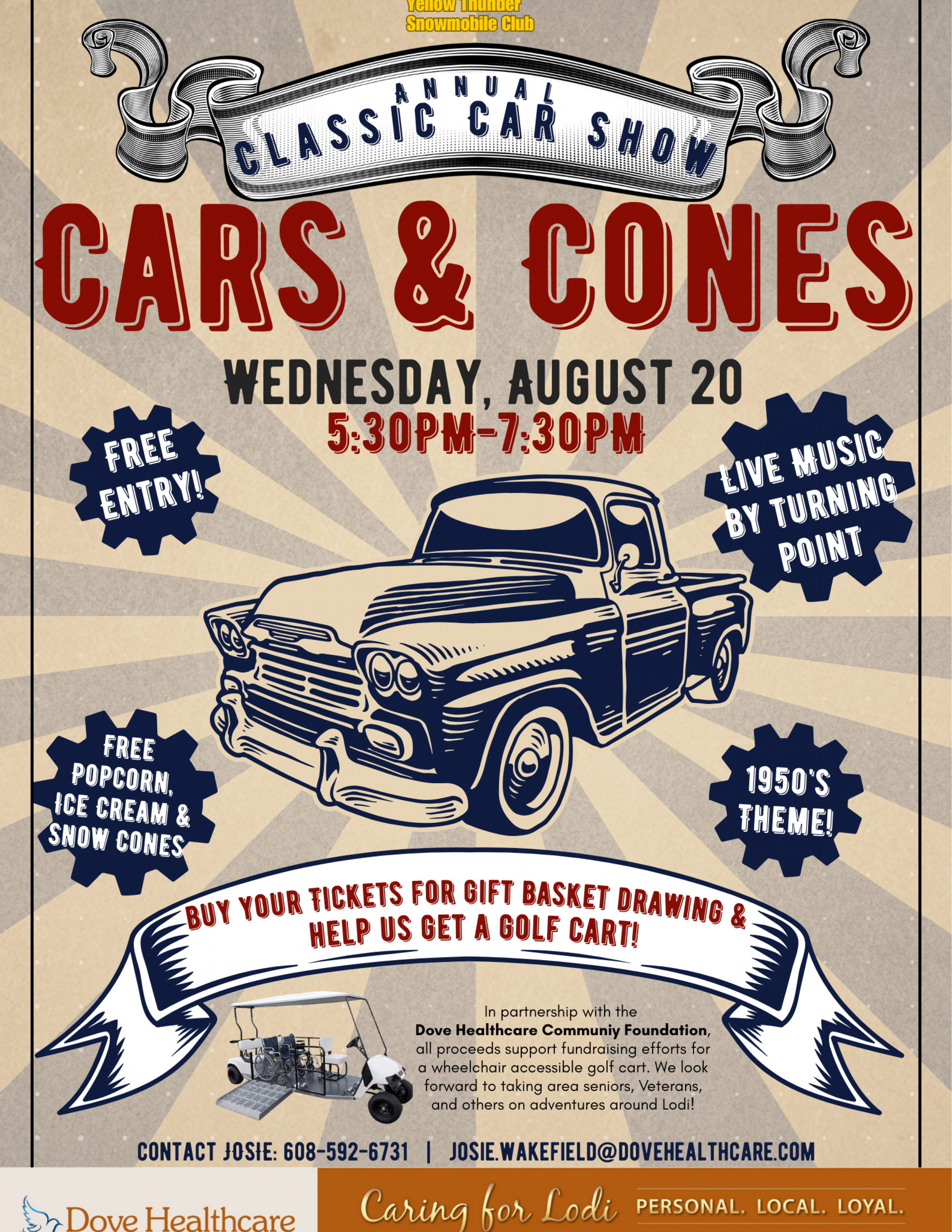 Cars & Cones: Annual Classic Car Show in Lodi