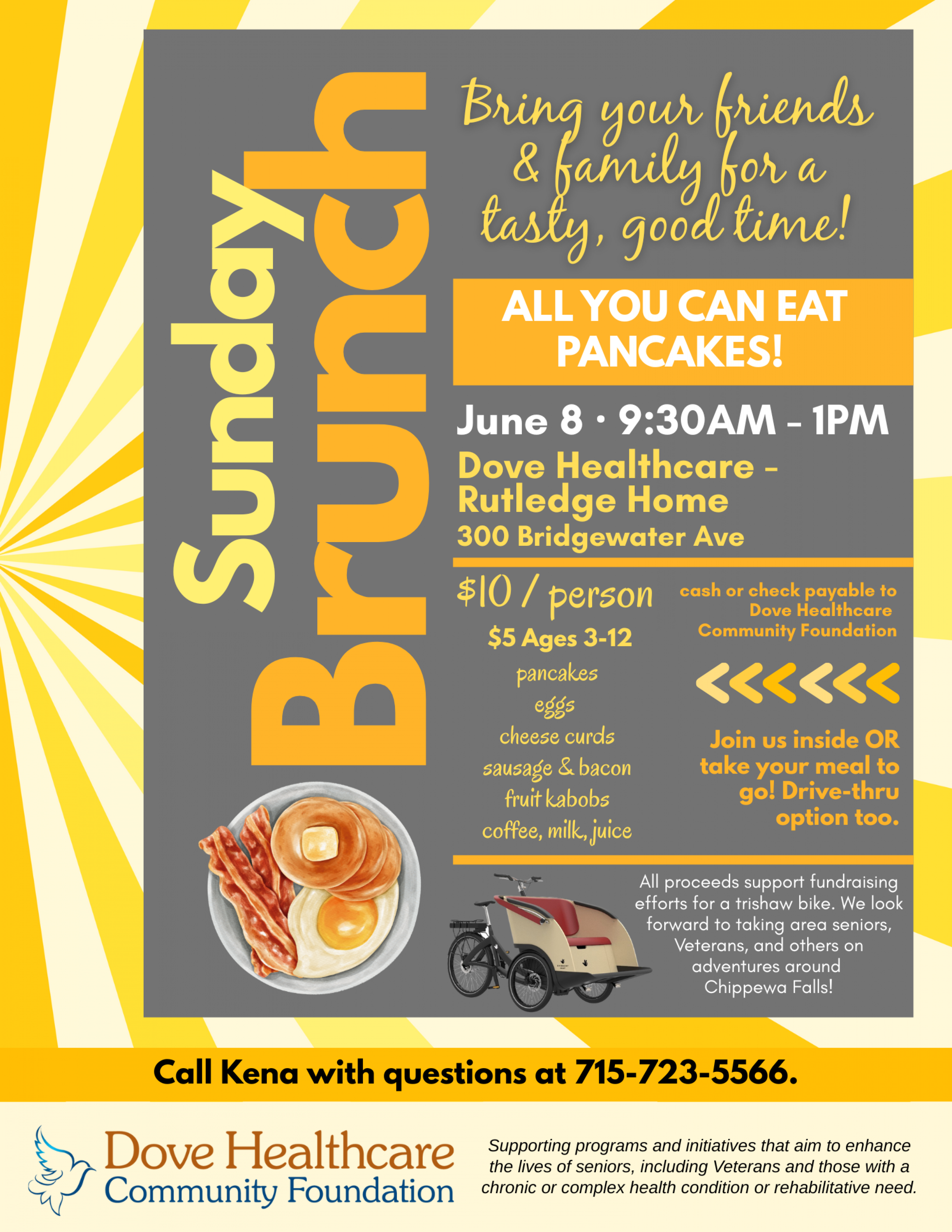 Sunday Brunch for a Cause in Chippewa Falls