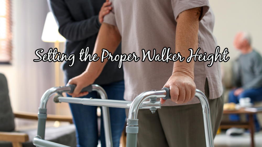 How to Set the Proper Walker Height